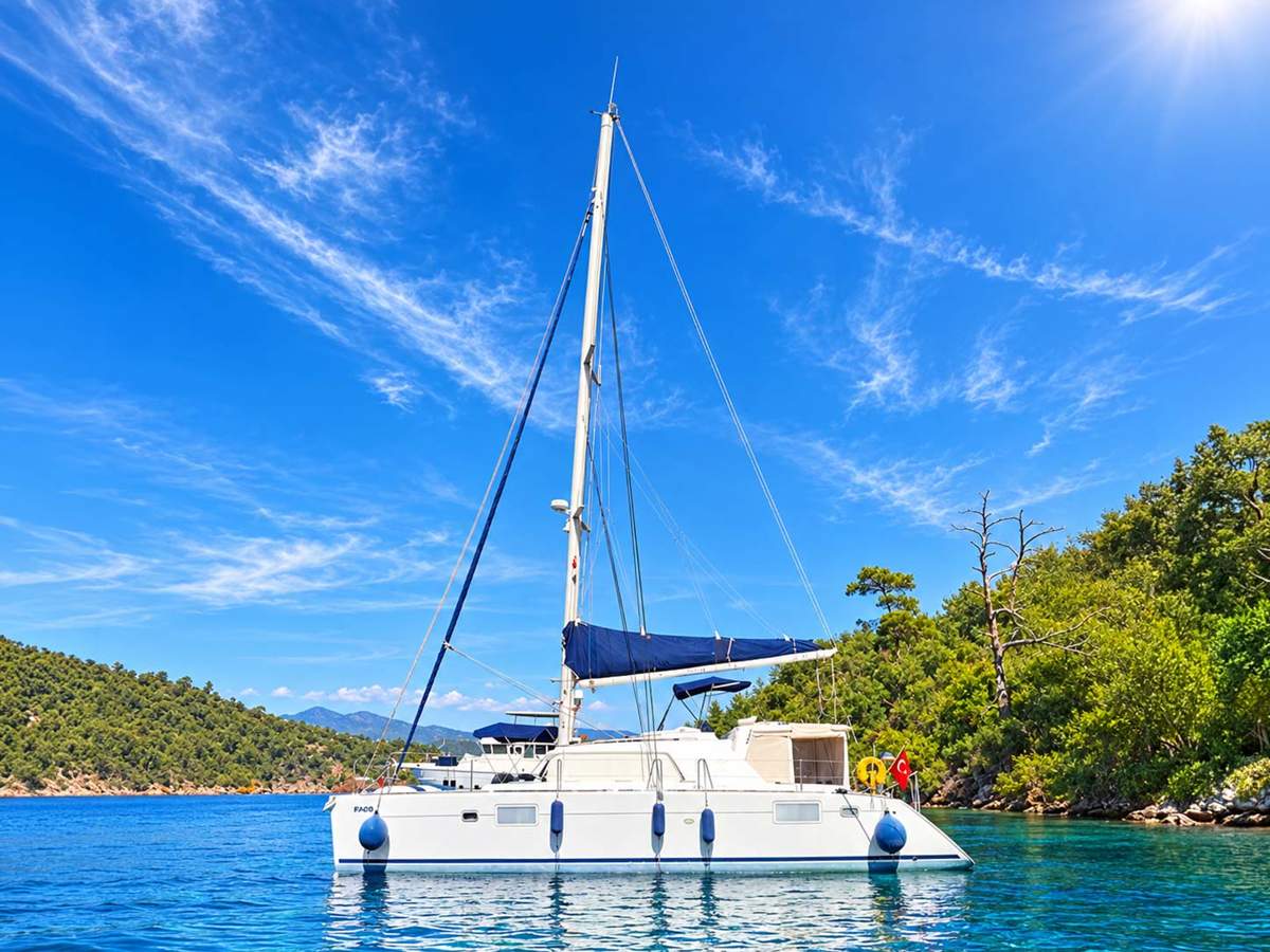 Göcek’te Katamaran Pano 1